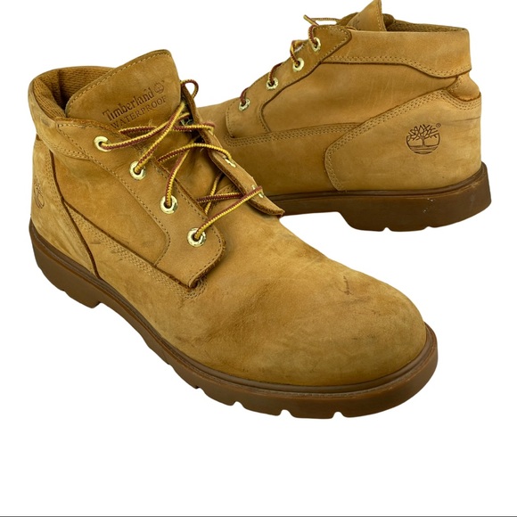 Timberland Other - Timberland Classic Nubuck Boots 22039 Waterproof Basic Wheat Chukka Men’s Sz 14
